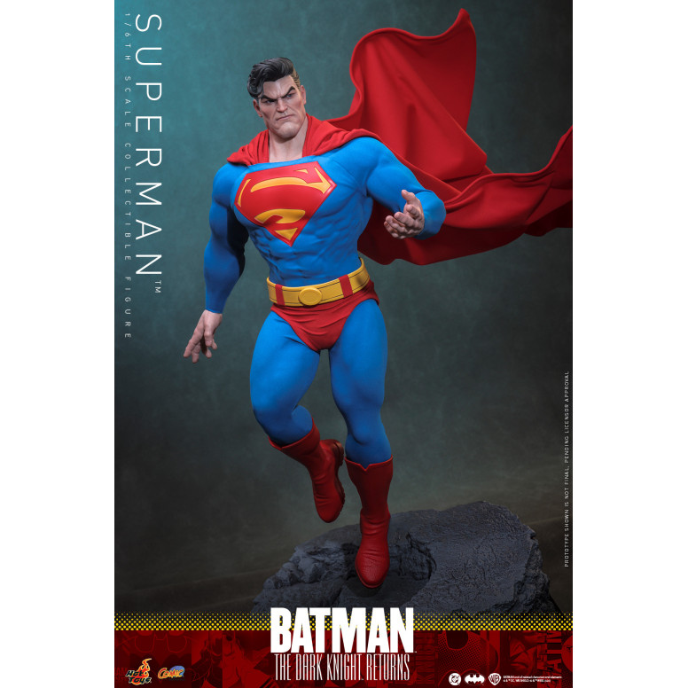 Hot Toys - Superman - Batman: El Caballero Oscuro Regresa Cómic Masterpiece 1/6