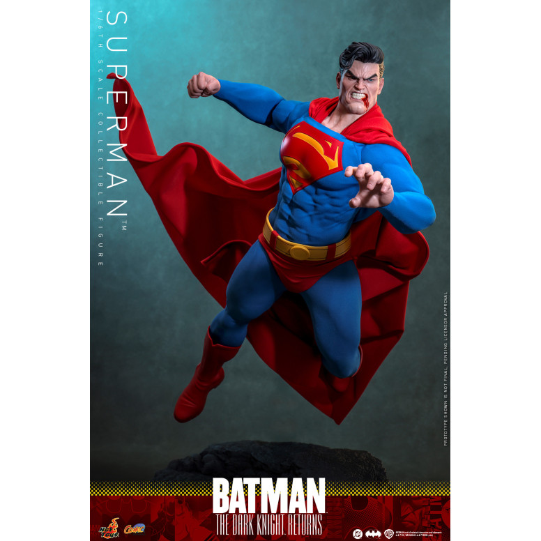 Hot Toys - Superman - Batman: El Caballero Oscuro Regresa Cómic Masterpiece 1/6