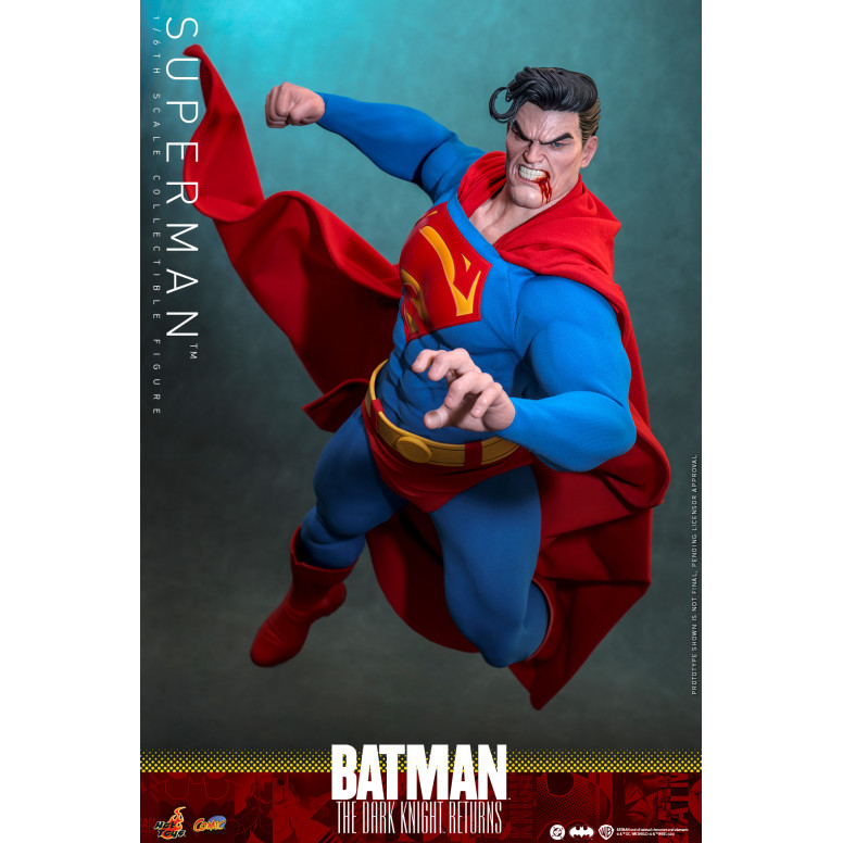Hot Toys - Superman - Batman: El Caballero Oscuro Regresa Cómic Masterpiece 1/6