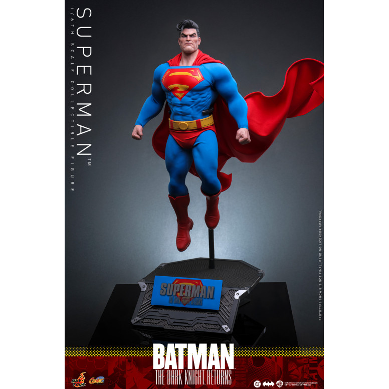 Hot Toys - Superman - Batman: El Caballero Oscuro Regresa Cómic Masterpiece 1/6