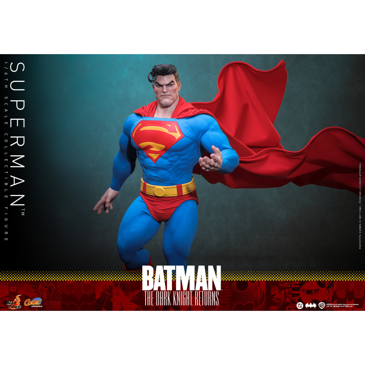 Hot Toys - Superman - Batman: El Caballero Oscuro Regresa Cómic Masterpiece 1/6