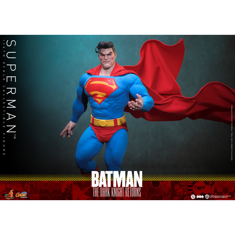 Hot Toys - Superman - Batman: El Caballero Oscuro Regresa Cómic Masterpiece 1/6