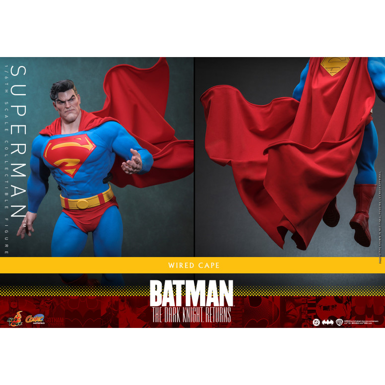 Hot Toys - Superman - Batman: El Caballero Oscuro Regresa Cómic Masterpiece 1/6