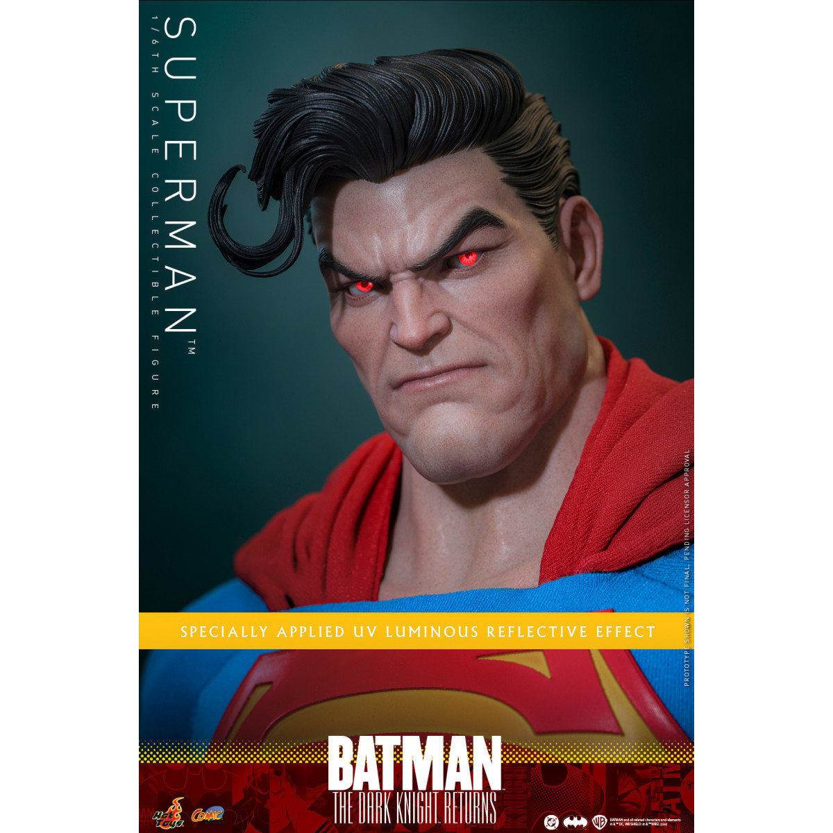 Hot Toys - Superman - Batman: El Caballero Oscuro Regresa Cómic Masterpiece 1/6