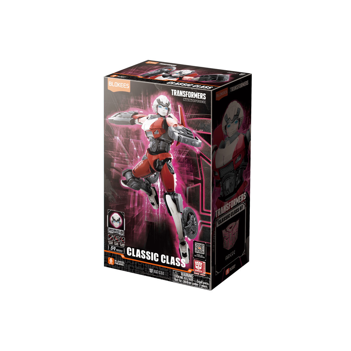Blokees Transformers Rise Of The Beasts - Clase Clásica 07 Arcee