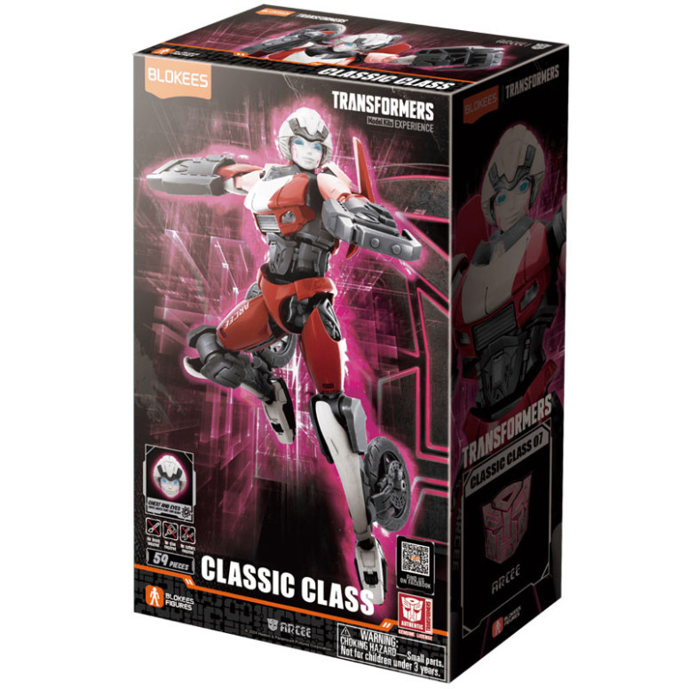 Blokees Transformers Rise Of The Beasts - Clase Clásica 07 Arcee