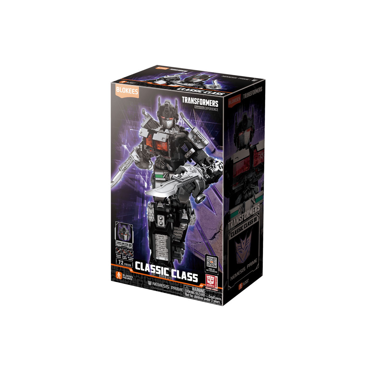 Blokees Transformers Rise Of The Beasts - Clase Clásica 08 Nemesis Prime