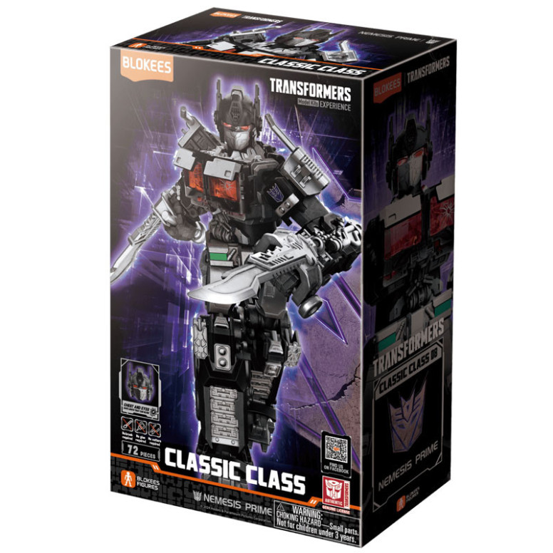 Blokees Transformers Rise Of The Beasts - Clase Clásica 08 Nemesis Prime