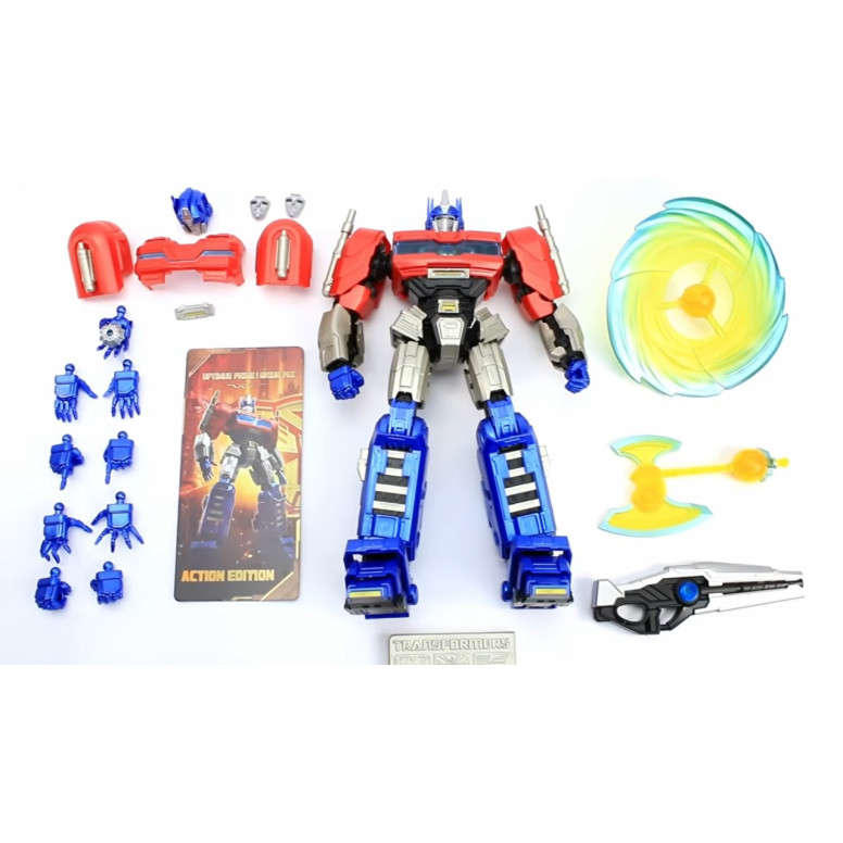 Blokees Transformers: ONE - Edición Acción Optimus Prime luminoso (Orion Pax)