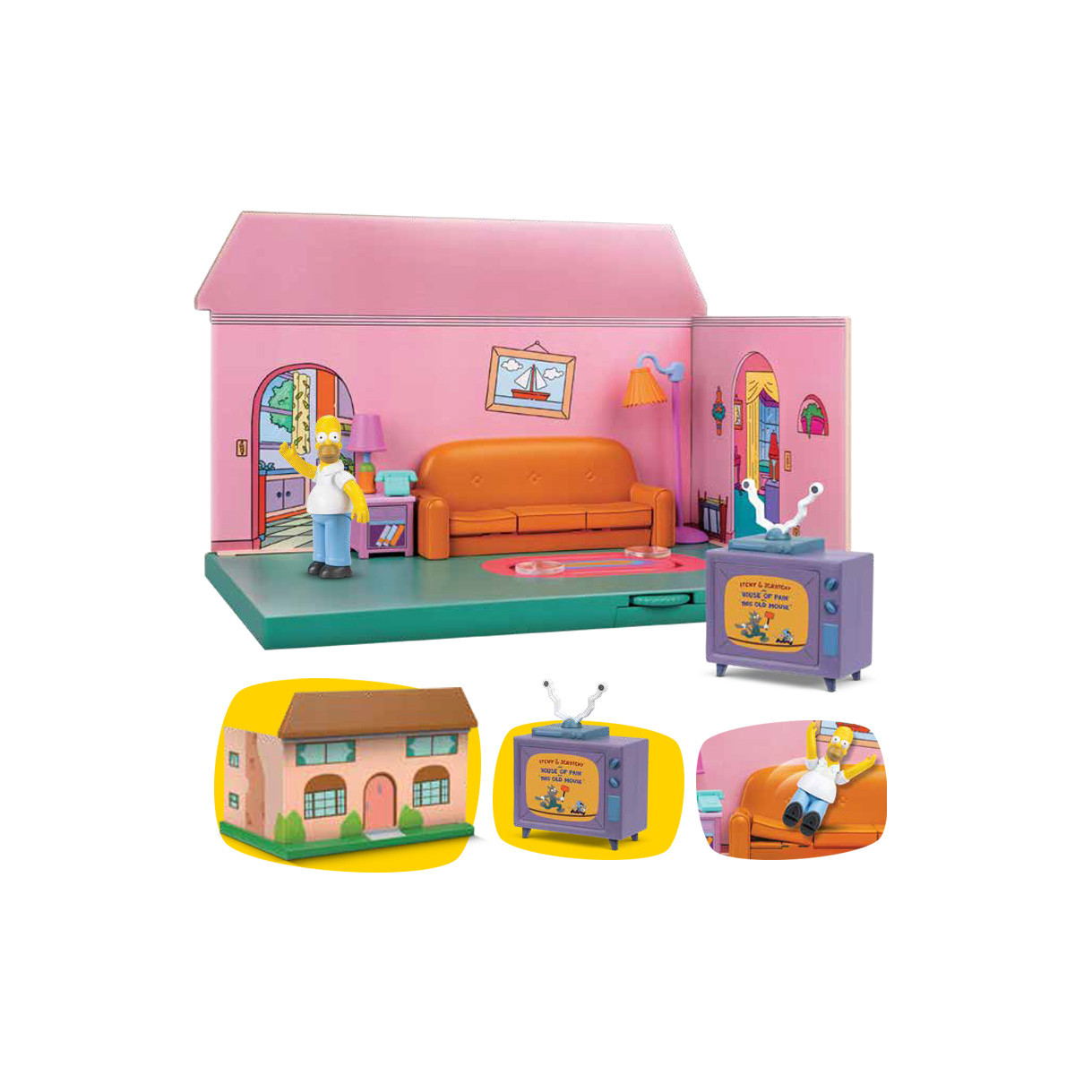 Jakks Pacific - Los Simpson - Casa de juegos