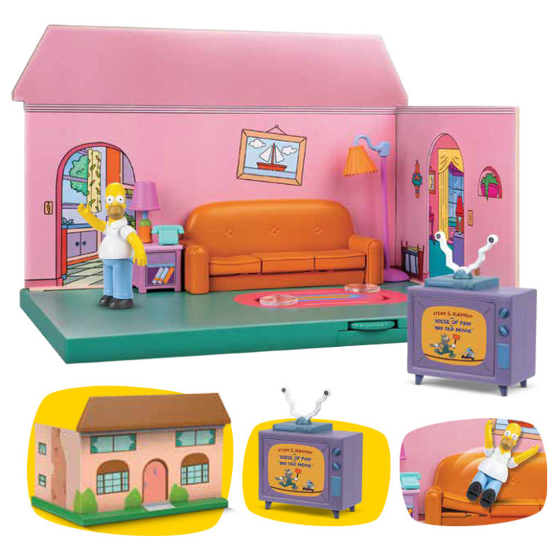 Jakks Pacific - Los Simpson - Casa de juegos