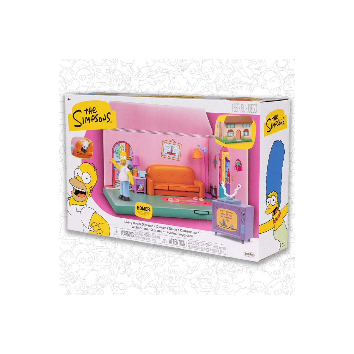 Jakks Pacific - Los Simpson - Casa de juegos