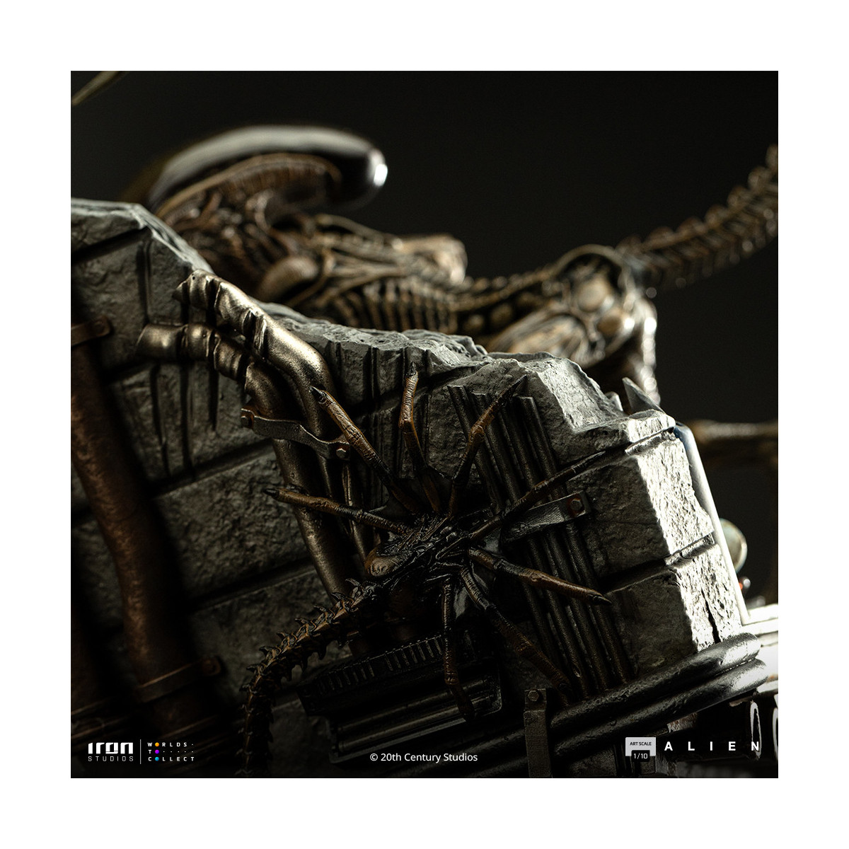 Iron Studios Ellen Ripley y el perro Alien - Arte Escala 1/10 - Alien 3