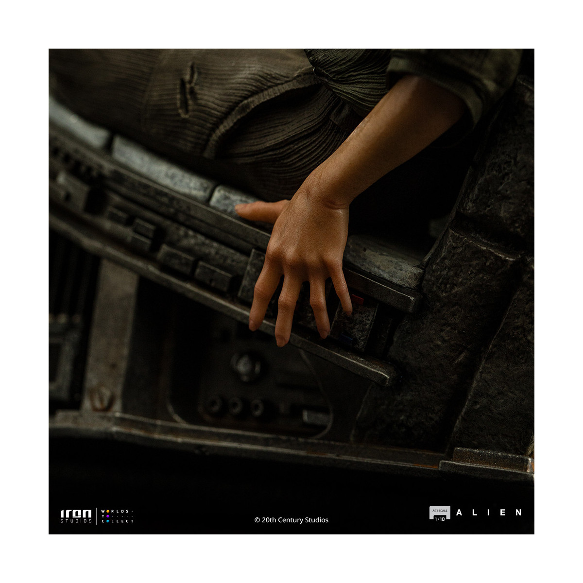 Iron Studios Ellen Ripley y el perro Alien - Arte Escala 1/10 - Alien 3