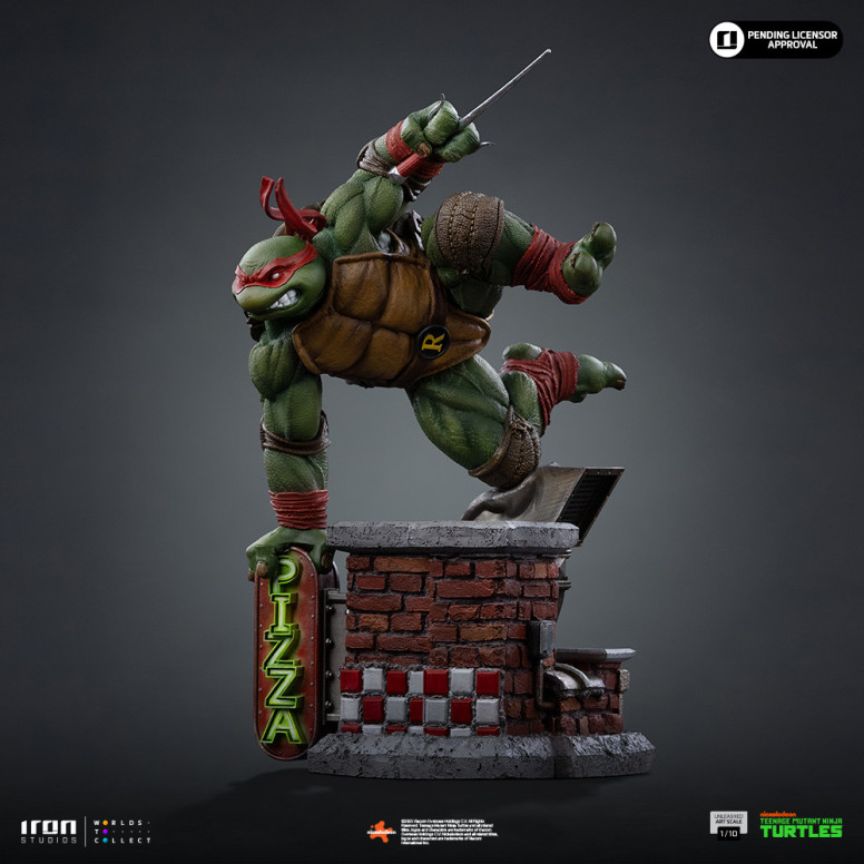 Iron Studios - TMNT - Raphael Unleashed Art Scale 1/10 - Teenage Mutant Ninja Turtles