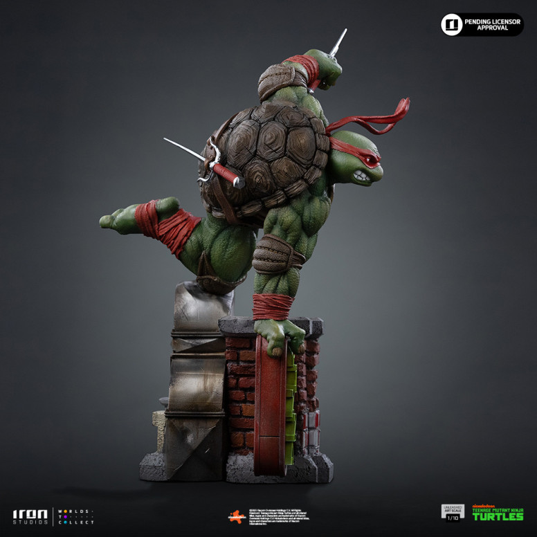 Iron Studios - TMNT - Raphael Unleashed Art Scale 1/10 - Teenage Mutant Ninja Turtles