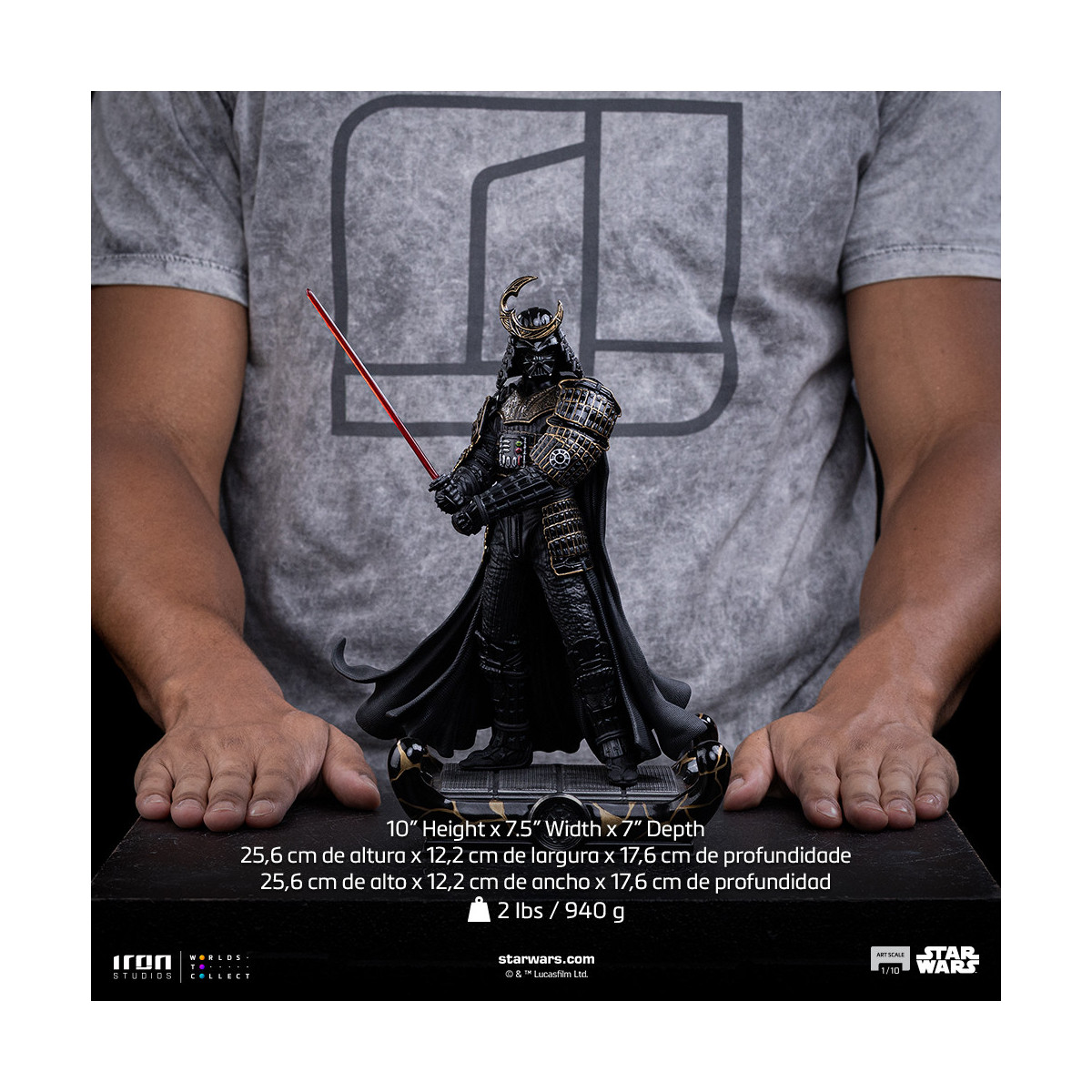 Iron Studios Star Wars - Darth Vader (Original Samurai Concept) Arte Escala 1/10