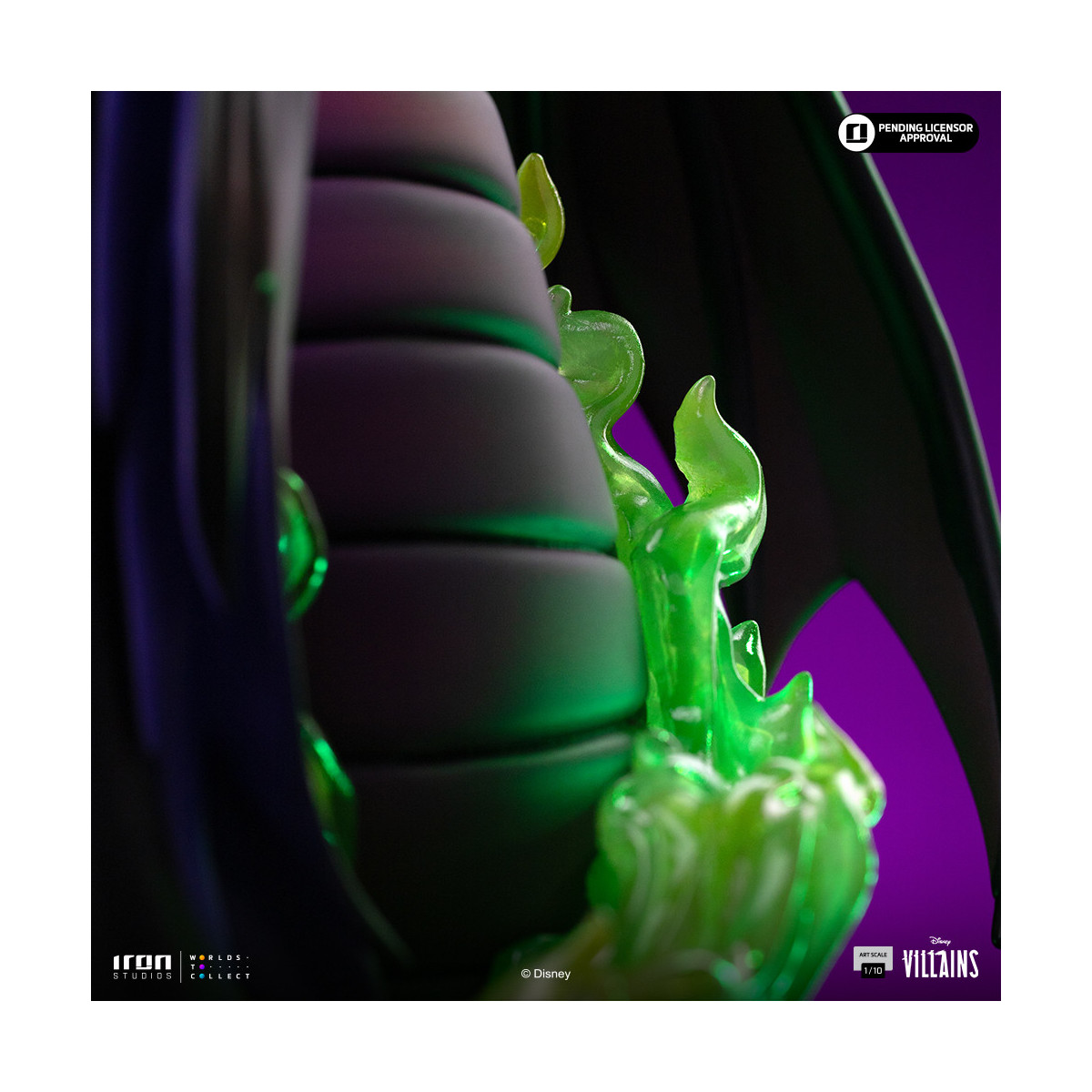 Iron Studios - Disney Villanos Maleficent Art Escala 1/10 - Malefic - La bella durmiente