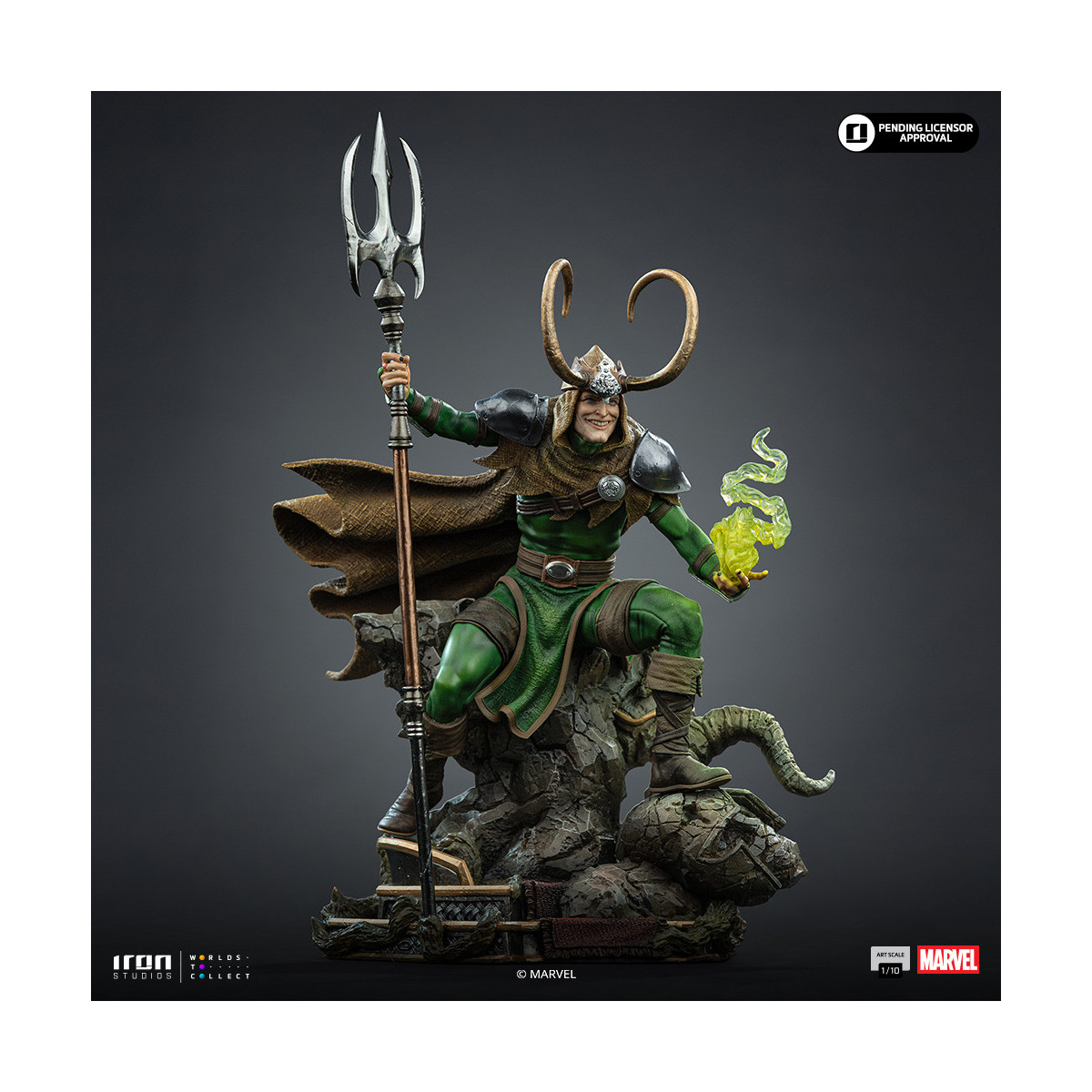 Iron Studios Marvel Comics - Loki Laufeyson BDS Art Escala 1/10