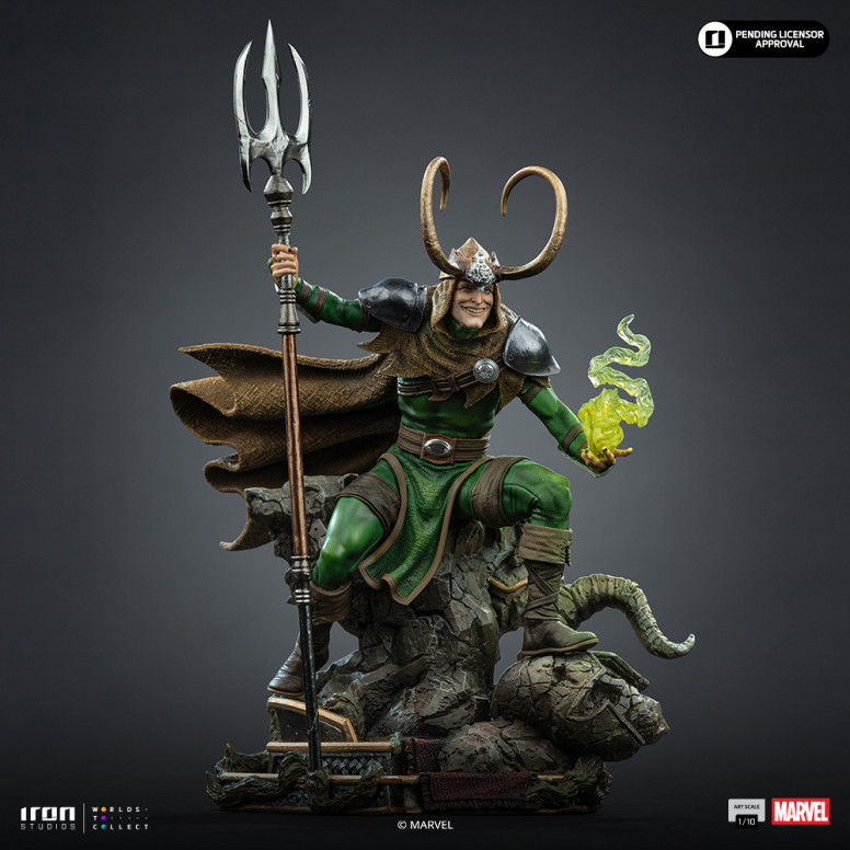 Iron Studios Marvel Comics - Loki Laufeyson BDS Art Escala 1/10
