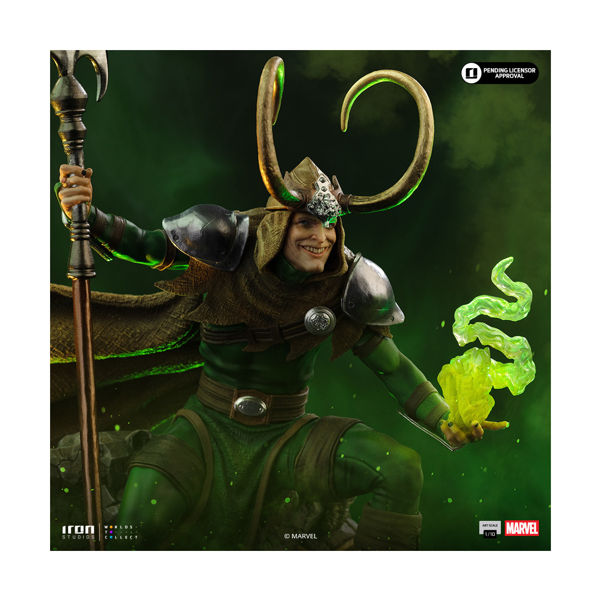 Iron Studios Marvel Comics - Loki Laufeyson BDS Art Escala 1/10