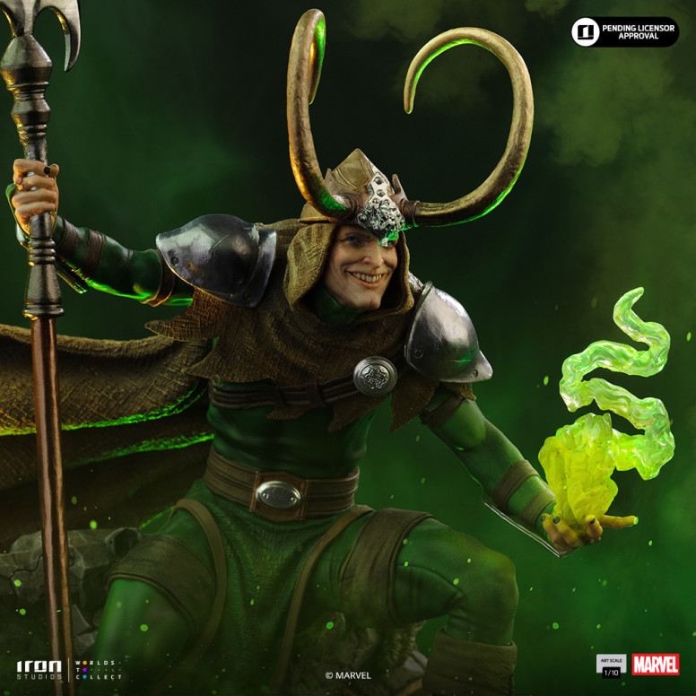 Iron Studios Marvel Comics - Loki Laufeyson BDS Art Escala 1/10