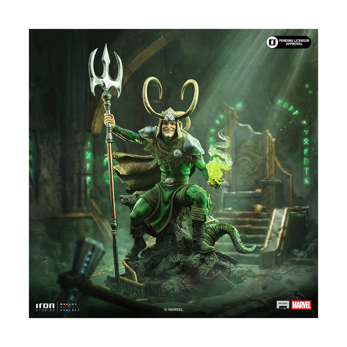 Iron Studios Marvel Comics - Loki Laufeyson BDS Art Escala 1/10