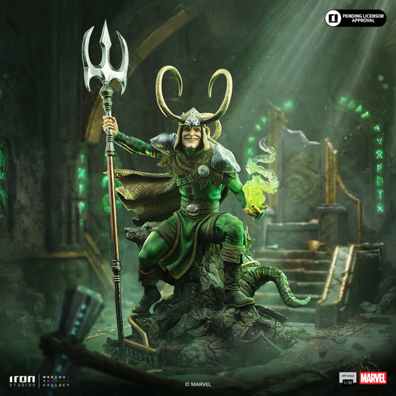 Iron Studios Marvel Comics - Loki Laufeyson BDS Art Escala 1/10