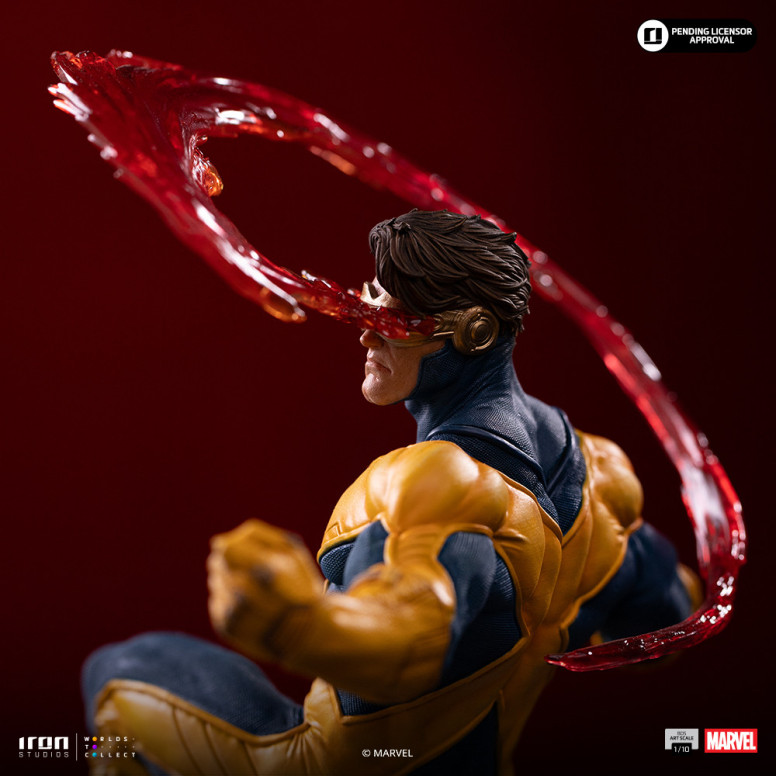 Iron Studios Marvel - Cíclope Deluxe Art Escala 1/10 - Guantelete del Infinito Diorama