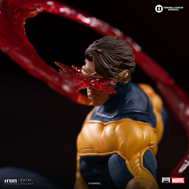 Iron Studios Marvel - Cíclope Deluxe Art Escala 1/10 - Guantelete del Infinito Diorama