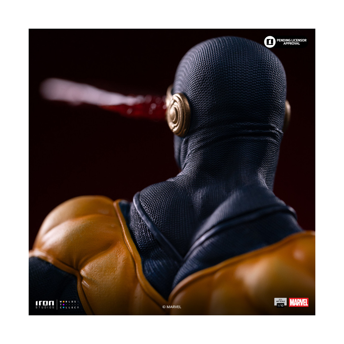 Iron Studios Marvel - Cíclope Deluxe Art Escala 1/10 - Guantelete del Infinito Diorama