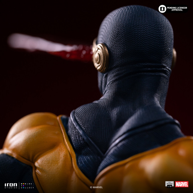 Iron Studios Marvel - Cíclope Deluxe Art Escala 1/10 - Guantelete del Infinito Diorama