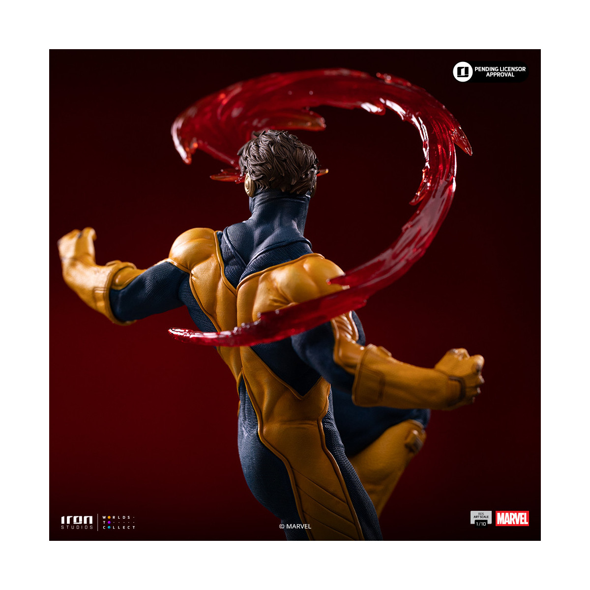 Iron Studios Marvel - Cíclope Deluxe Art Escala 1/10 - Guantelete del Infinito Diorama