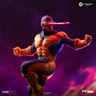 Iron Studios Marvel - Cíclope Deluxe Art Escala 1/10 - Guantelete del Infinito Diorama