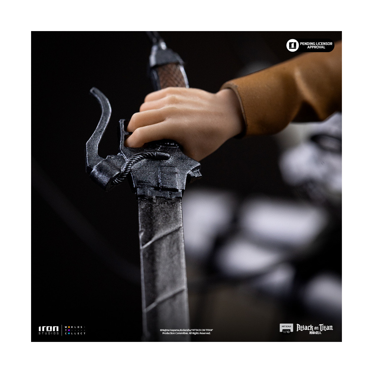 Iron Studios - Attack on Titan - Eren Yeager Art Scale 1/10 - elAtaque a los Titanes
