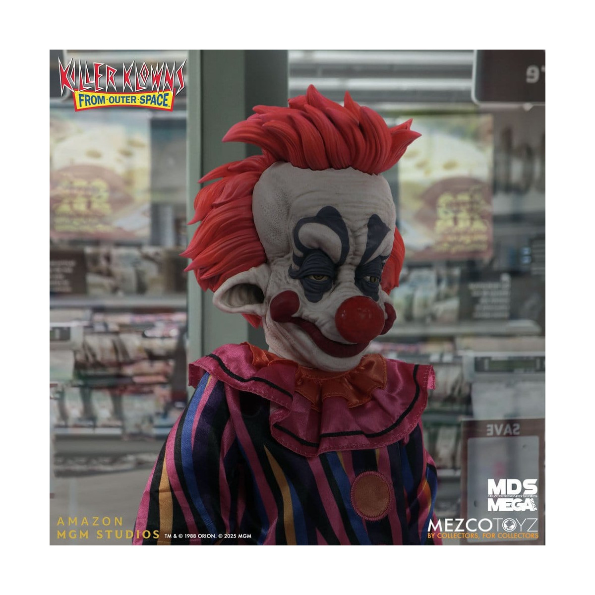 Mezco - Les Clowns tueurs venus d'ailleurs - Mega Scale RUDY - Mega Designer Serie Killer Klowns from Outer Space