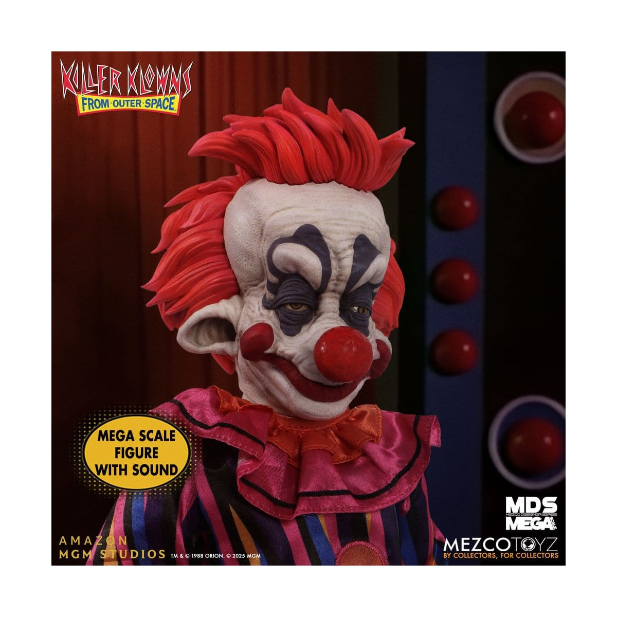 Mezco - Les Clowns tueurs venus d'ailleurs - Mega Scale RUDY - Mega Designer Serie Killer Klowns from Outer Space