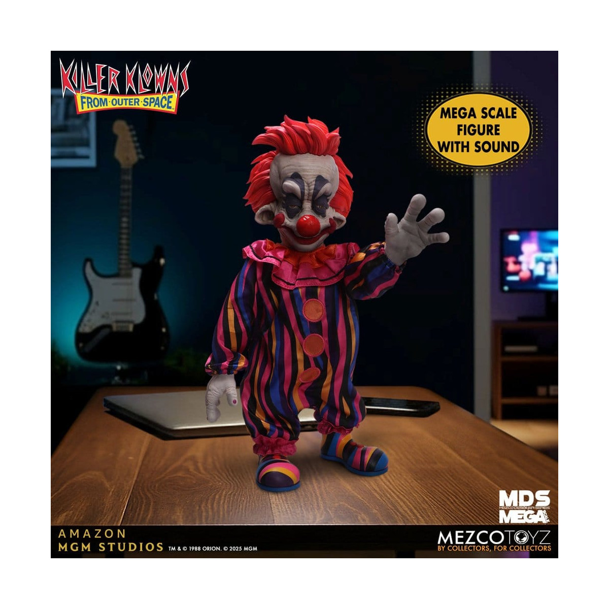 Mezco - Les Clowns tueurs venus d'ailleurs - Mega Scale RUDY - Mega Designer Serie Killer Klowns from Outer Space
