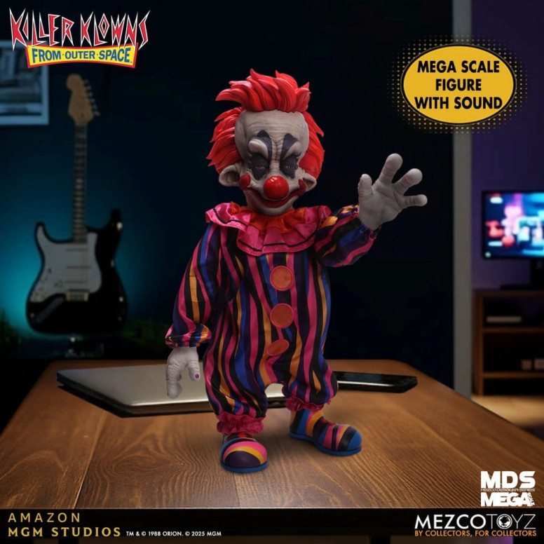 Mezco - Les Clowns tueurs venus d'ailleurs - Mega Scale RUDY - Mega Designer Serie Killer Klowns from Outer Space