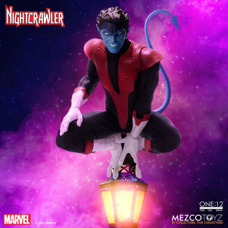 Mezco One 12 - Nightcrawler - X-Men Diablo