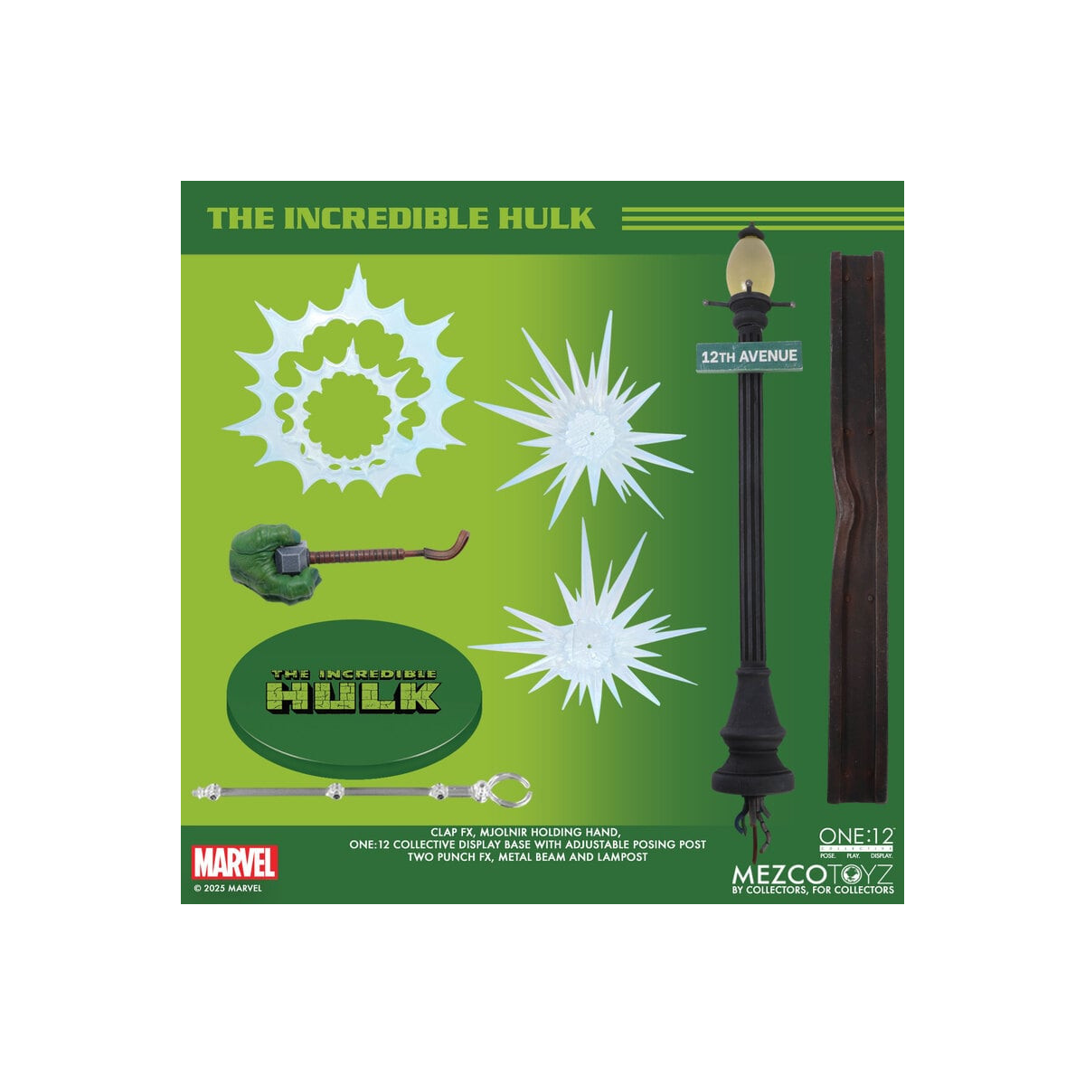 Mezco One 12 Marvel - Lo increíble Hulk