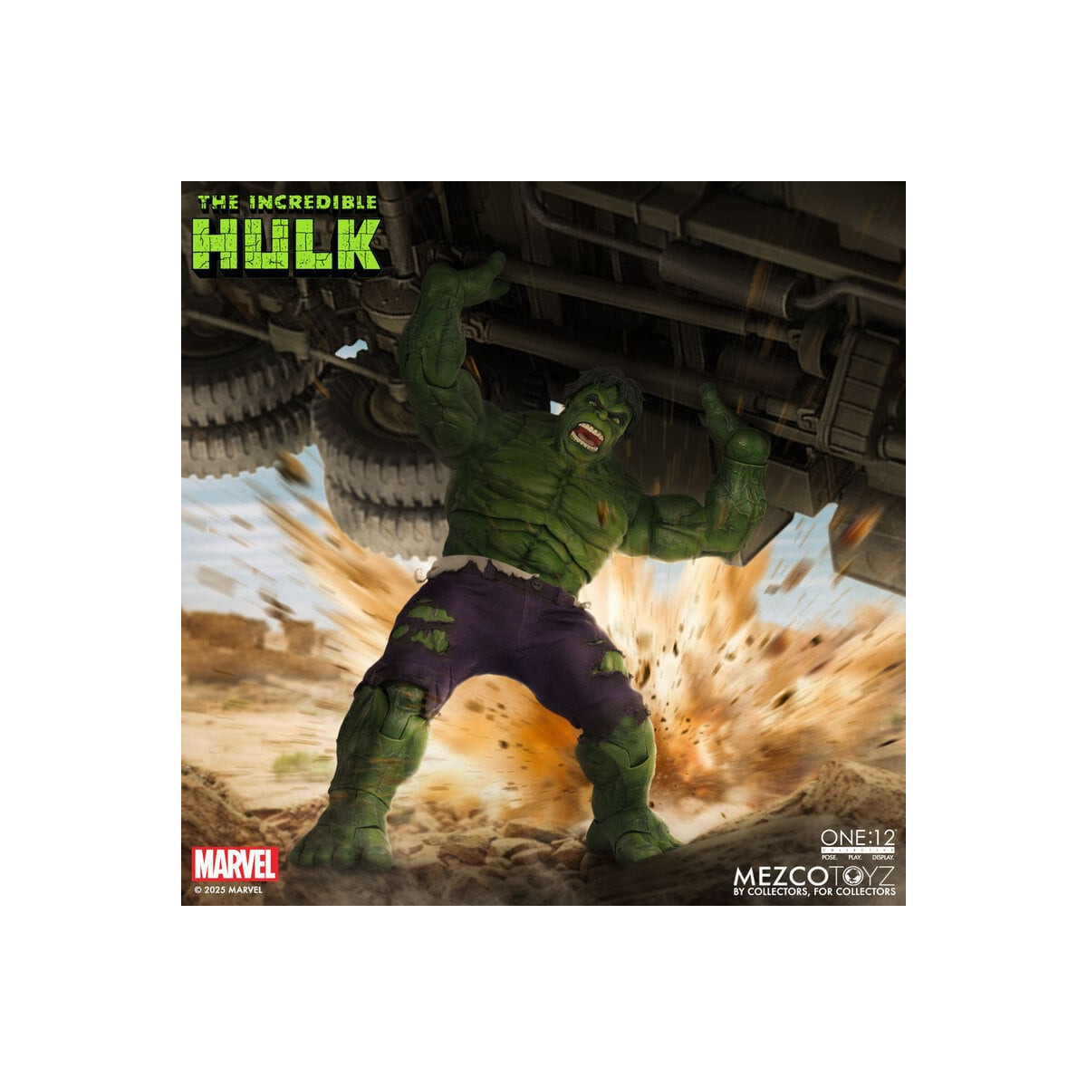 Mezco One 12 Marvel - Lo increíble Hulk