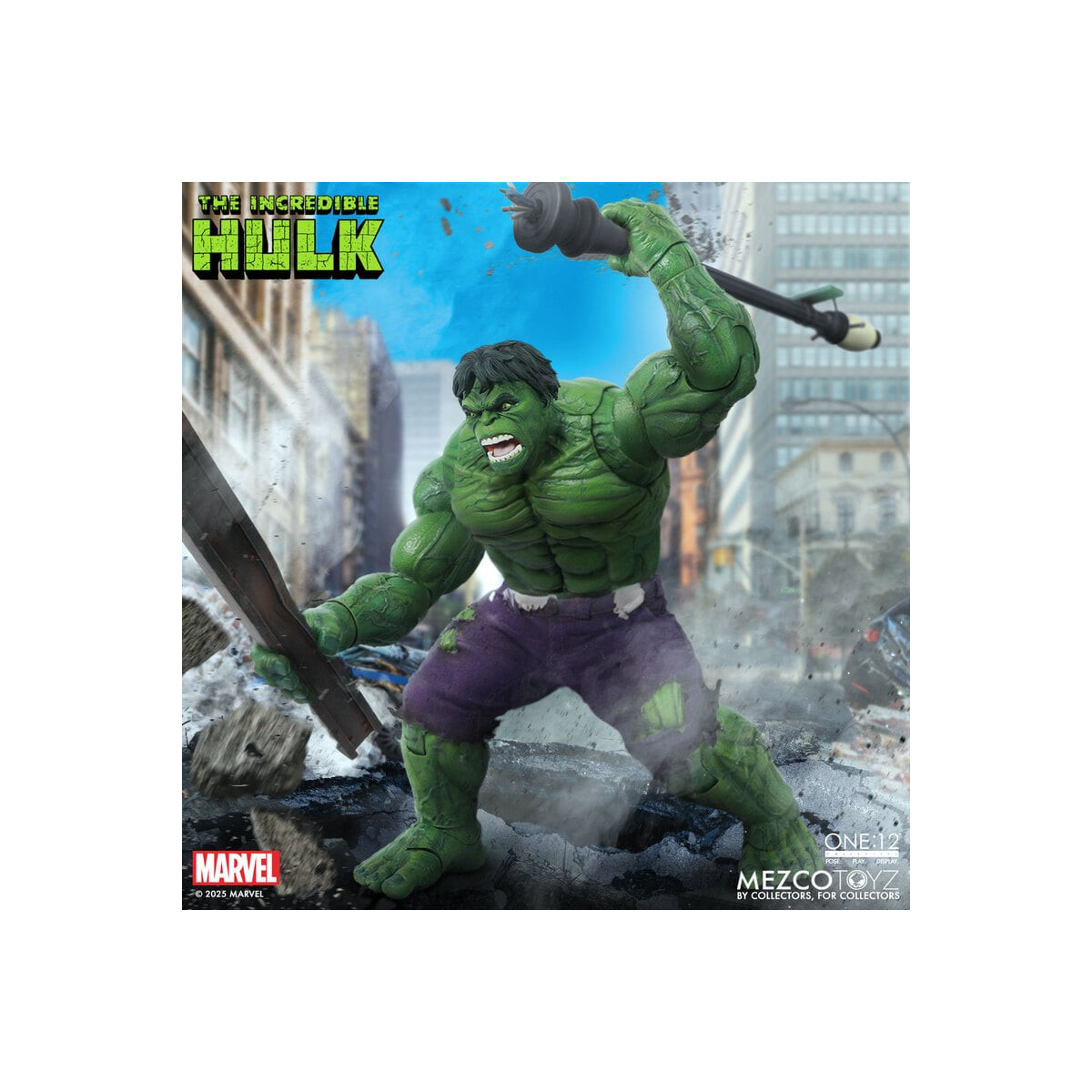 Mezco One 12 Marvel - Lo increíble Hulk