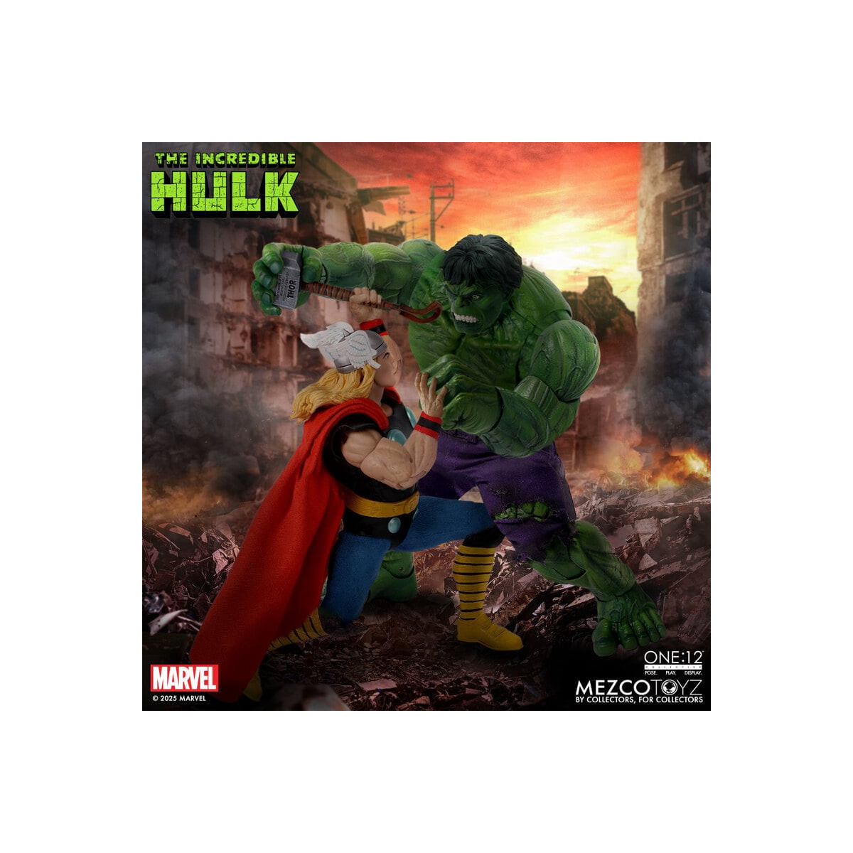 Mezco One 12 Marvel - Lo increíble Hulk