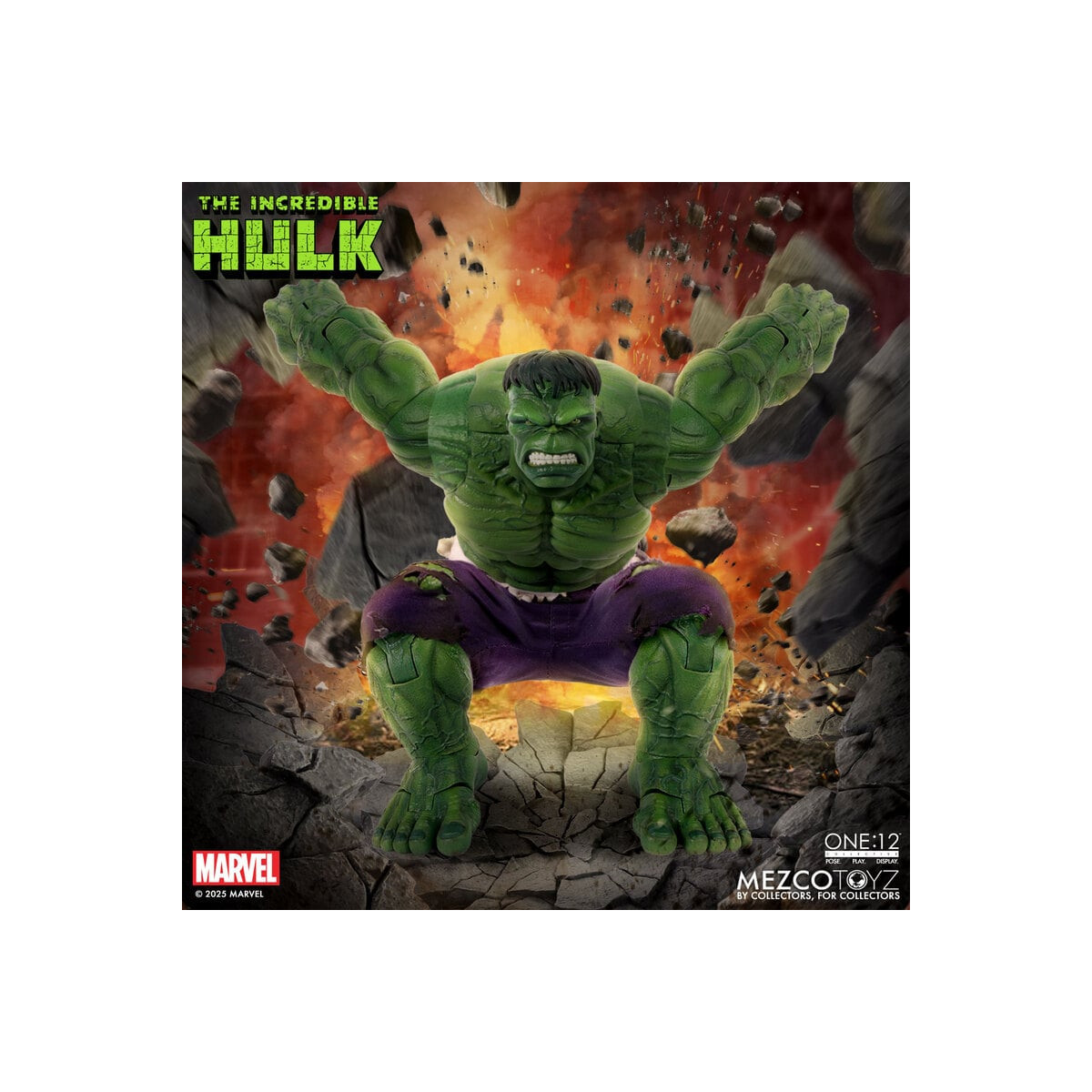 Mezco One 12 Marvel - Lo increíble Hulk