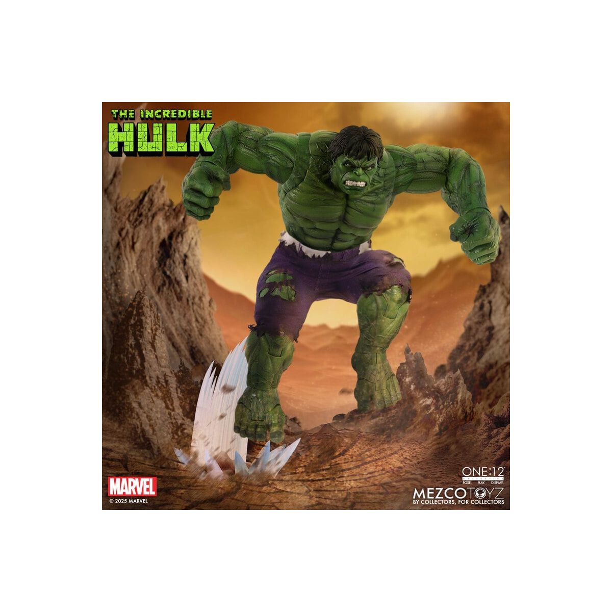 Mezco One 12 Marvel - Lo increíble Hulk