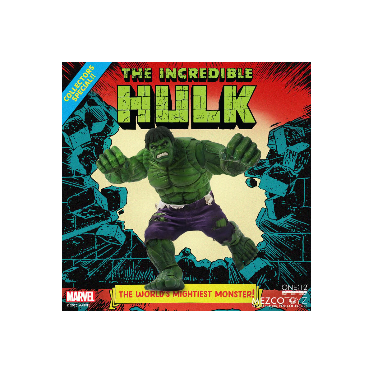 Mezco One 12 Marvel - Lo increíble Hulk