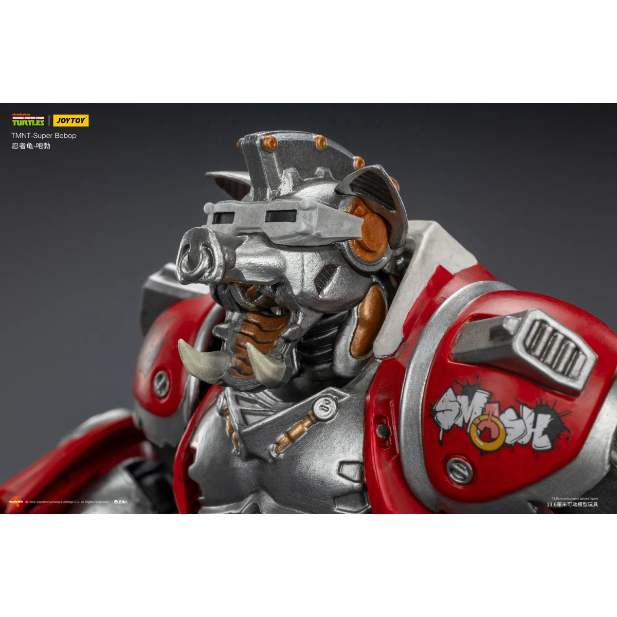 JoyToy TMNT - Super Bebop - Teenage Mutant Ninja Turtles 1/18