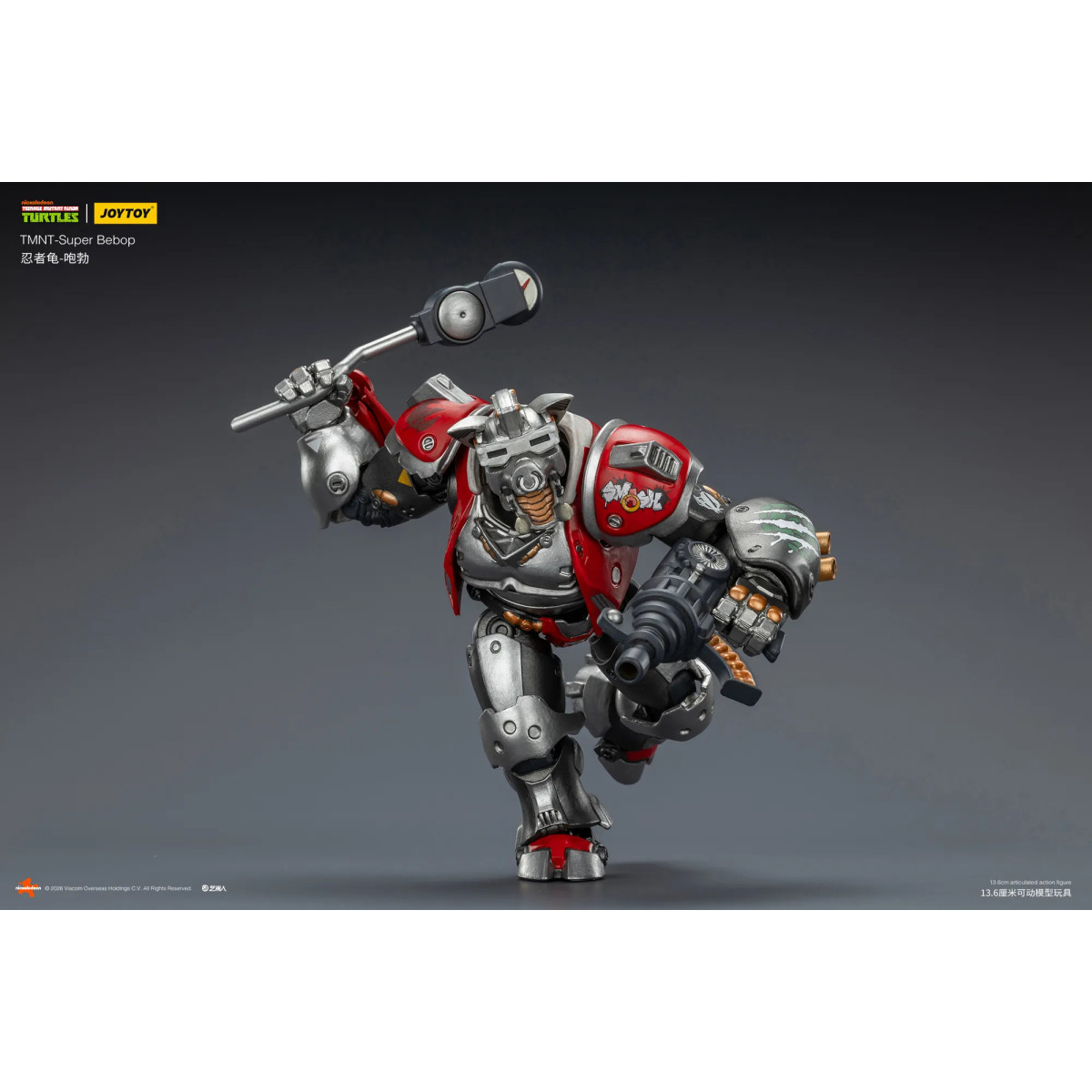 JoyToy TMNT - Super Bebop - Teenage Mutant Ninja Turtles 1/18