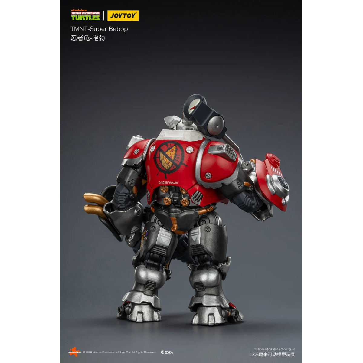JoyToy TMNT - Super Bebop - Teenage Mutant Ninja Turtles 1/18
